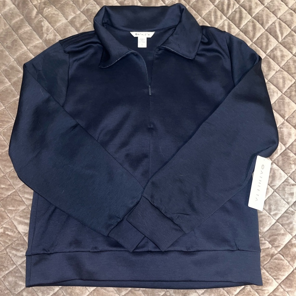 NWT Athleta quarter zip